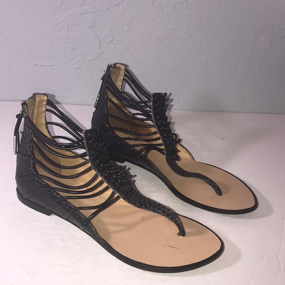 L.A.M.B. Shoes - L.A.M.B. Gladiator Leather Sandals